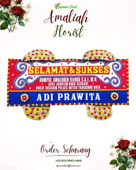 Papan Bunga Ucapan Selamat Sindang Anom