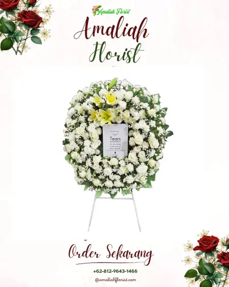 Krans Bunga Duka Sindang Anom